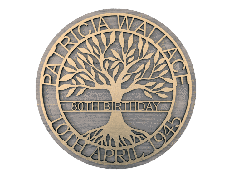 Birthday Plaque 3